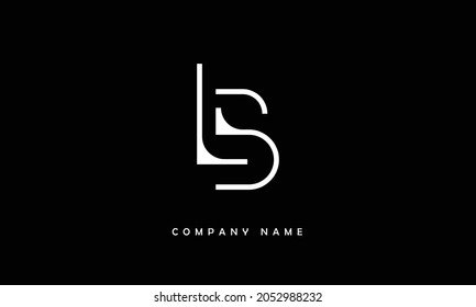 BL, LB Alphabets Letters Logo Monogram