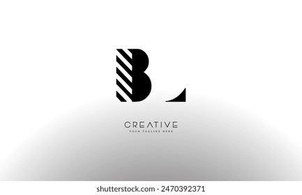 BL LB Alphabets Letters Logo Monogram