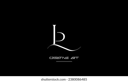 BL, LB, B, L abstrakte Buchstaben Logo-Monogramm