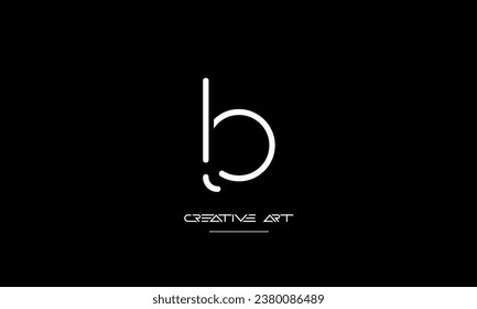 BL, LB, B, L abstract letters logo monogram