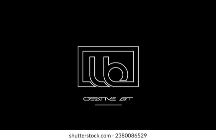 BL, LB, B, L abstrakte Buchstaben Logo-Monogramm