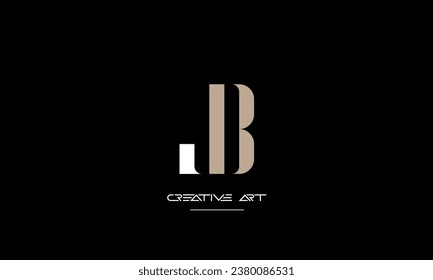 BL, LB, B, L abstrakte Buchstaben Logo-Monogramm