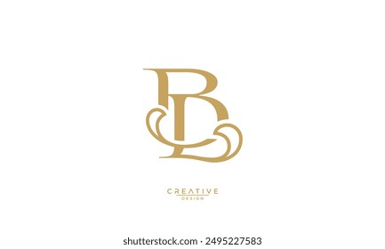 BL, LB, B, L, Abstract Letters Logo Monogram