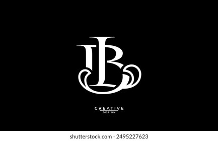 BL, LB, B, L, Abstract Letters Logo Monogram