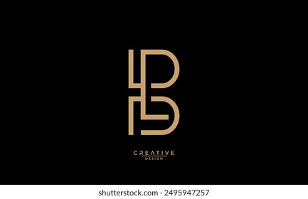 BL, LB, B, L, Abstract Letters Logo Monogram