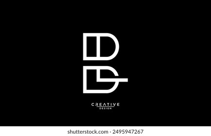 BL, LB, B, L, Abstract Letters Logo Monogram