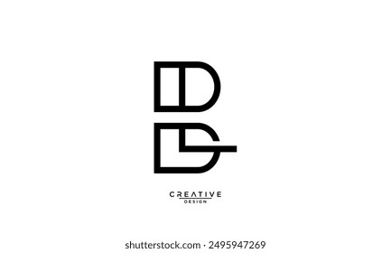 BL, LB, B, L, Abstract Letters Logo Monogram