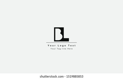 BL or LB letter logo. Unique attractive creative modern initial BL LB B L initial based letter icon logo