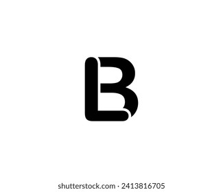 BL LB LOGO DESIGN VECTOR TEMPLATE