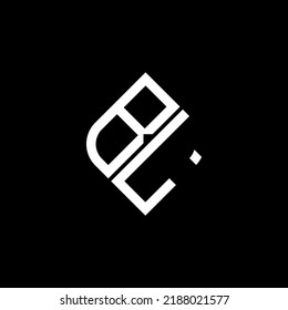 BL letter logo creative design with vector graphic
