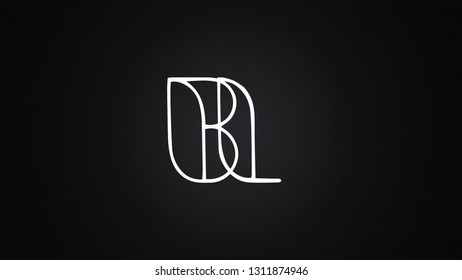 BL Letter Logo Design Template Vector