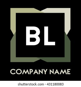 BL letters business logo creative  icon design