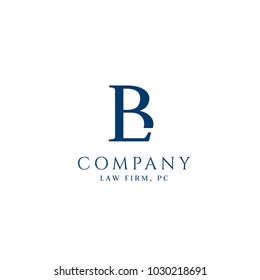 B,L letters business vector logo. Elegant line art logo design. Business sign, identity for Restaurant, Royalty, Boutique, Cafe, Hotel