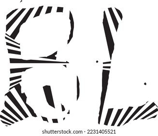 BL-Logo, -Konzept und -Symbol
