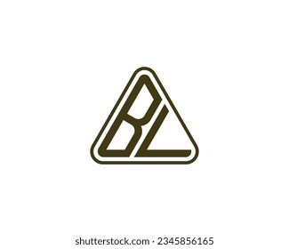 BL Logo design vector template