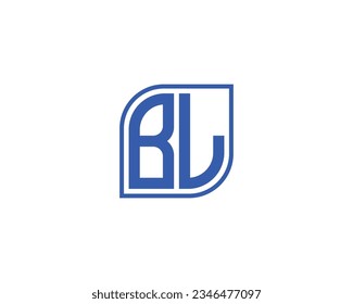 BL logo design vector template