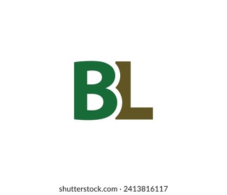 BL LOGO DESIGN VECTOR TEMPLATE