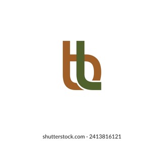 BL LOGO DESIGN VECTOR TEMPLATE