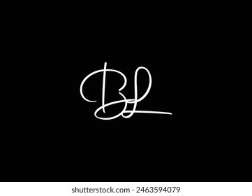 BL logo desing and monogram logo