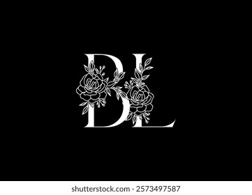 BL logo desing and monogram logo
