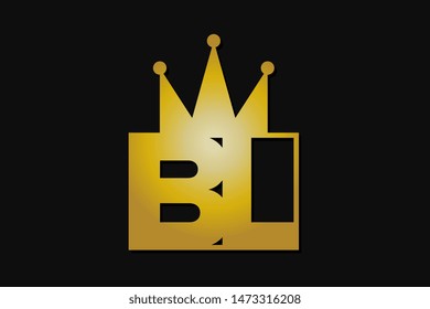 bl logo with gold crown