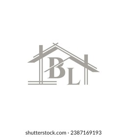 BL-Logo mit einem Formularelement, das eine Immobiliengesellschaft bezeichnet