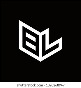 BL Logo Letter Initial Monogram Capital Designs Templete