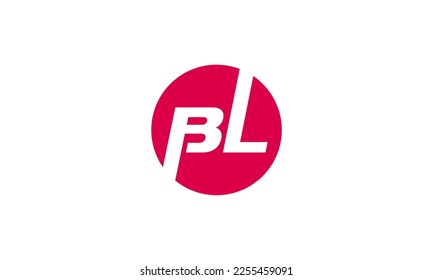 BL logo negative space in circle