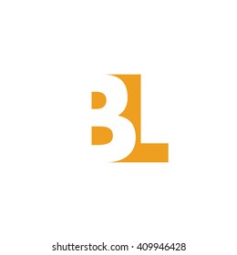 BL Logo | Vector Graphic Branding Letter Element | jpg, eps, path, web, app, art, ai | White Background