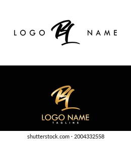 BL Luxury Vector Initial Logo Design