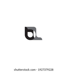 bl new letter logo design