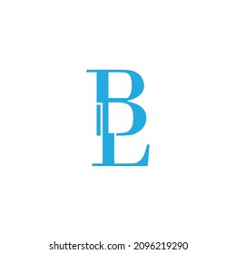 BL Unique abstract geometric vector logo design.