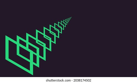 Fondo abstracto negro 3d para fondo de presentación de afiches