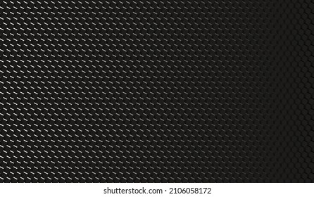 Black 3D Hexagon Abstract Background