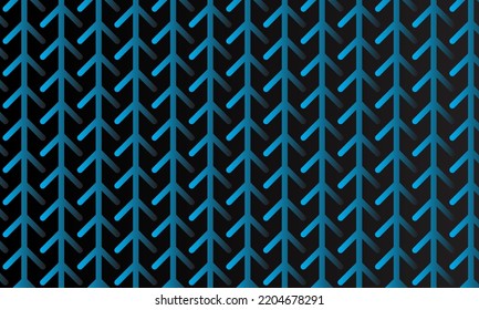 black abstract background with blue gradient and seamless pattern. geometric style - stock vector.	
