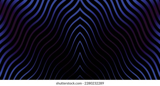 Black abstract background and blue line
