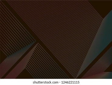 black abstract background with bright lines
