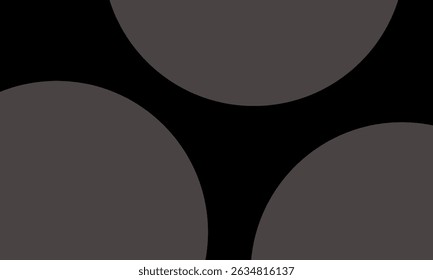 black abstract background with circle motif