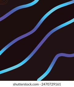 black abstract background with colored lines