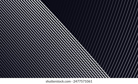 Fondo abstracto negro con la línea de la curva para el fondo o la presentación