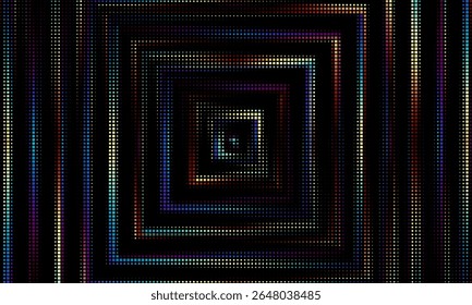 Fondo abstracto negro con concepto oscuro. Ilustración vectorial.