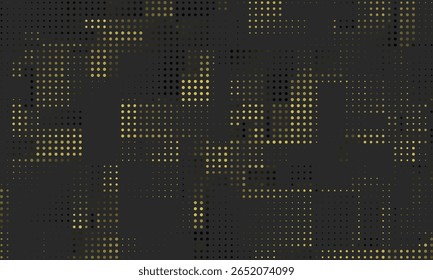 Fondo abstracto negro con concepto oscuro. Ilustración vectorial.