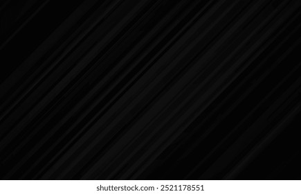 Black abstract background. Dark diagonal shape background. 