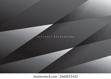Black abstract background design with dark graphic template