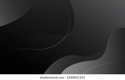 Black abstract background design. Eps10 vector