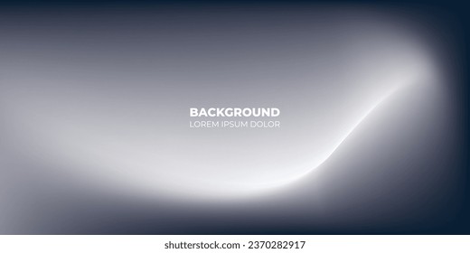 Black abstract background design. Modern wavy. Premium stripe texture for banner, business backdrop. Dark horizontal vector template