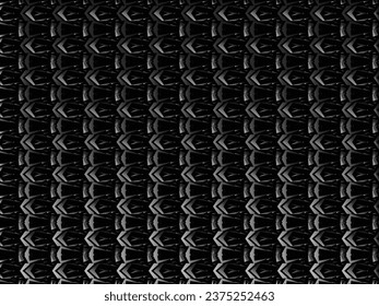 Black abstract background design. Modern ornament metal background. Premium line texture for banner, business background. Dark horizontal vector template.