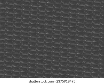 Diseño de fondo abstracto negro. Fondo de metal ornamento moderno. Textura de línea premium para banner, fondo de negocio. Plantilla de vector horizontal oscuro.