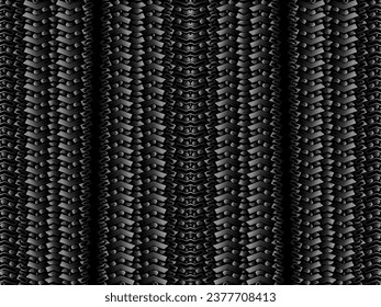 Diseño de fondo abstracto negro. Fondo de metal ornamento moderno. Textura de línea premium para banner, fondo de negocio. Plantilla de vector horizontal oscuro.