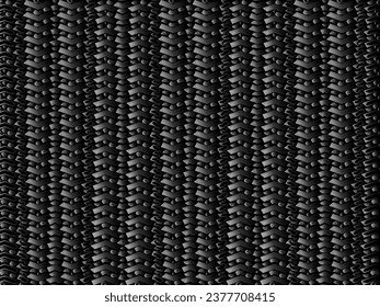 Black abstract background design. Modern ornament metal background. Premium line texture for banner, business background. Dark horizontal vector template.